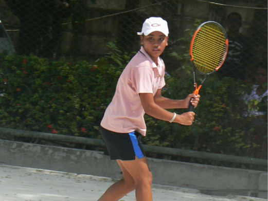 Hanna Grace Espinosa - 17 years old, CITCI Member, Junior Tennis Trainee