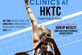HKTC Ladies Weekly Clinics 2024